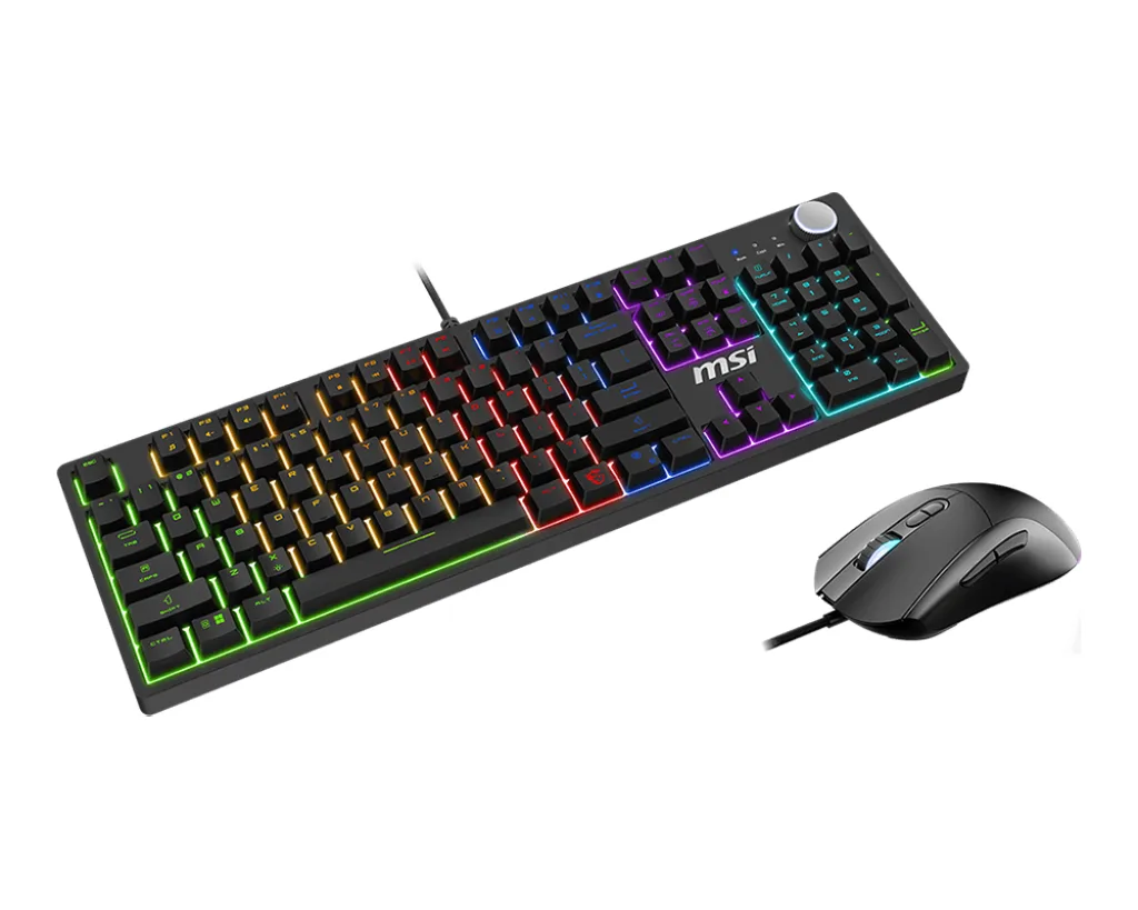 MSI MSI FORGEGK320C gaming keyboard with mouse — fotografia produktu
