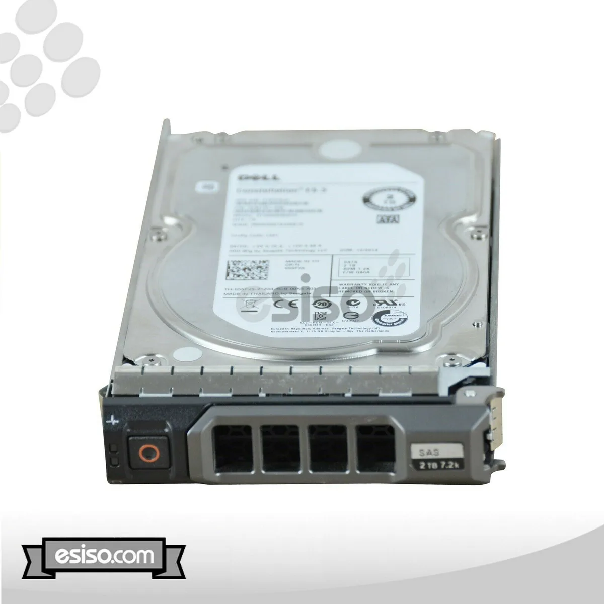 DELL DELL ST2000NM0033 2 TB 7.2K 3.5" SATA internal hard drive — foto del producto