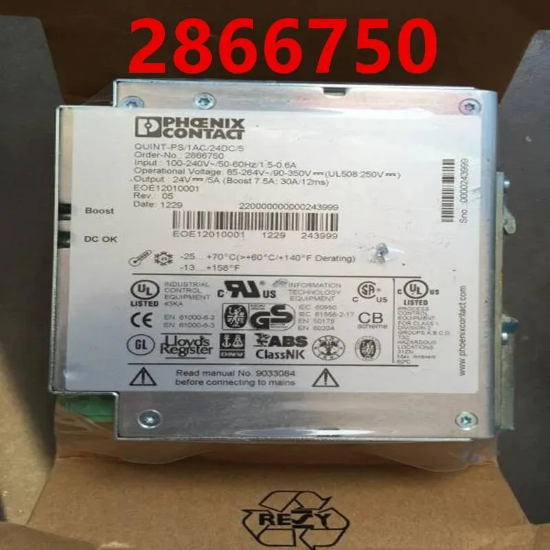 KHACHIMO KHACHIMO QUINT-PS/1AC/24DC/5 24V 5A ATX Power Supply — photo du produit