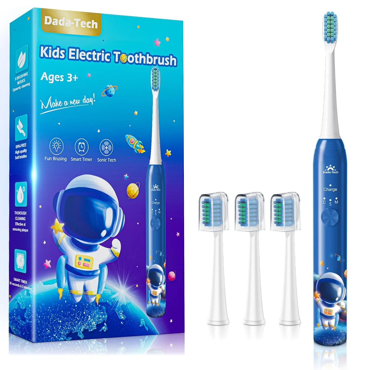  DADA-TECH DT-KE7 Oral Care 31000VPM 4 Heads Astronaut Blue — product photo