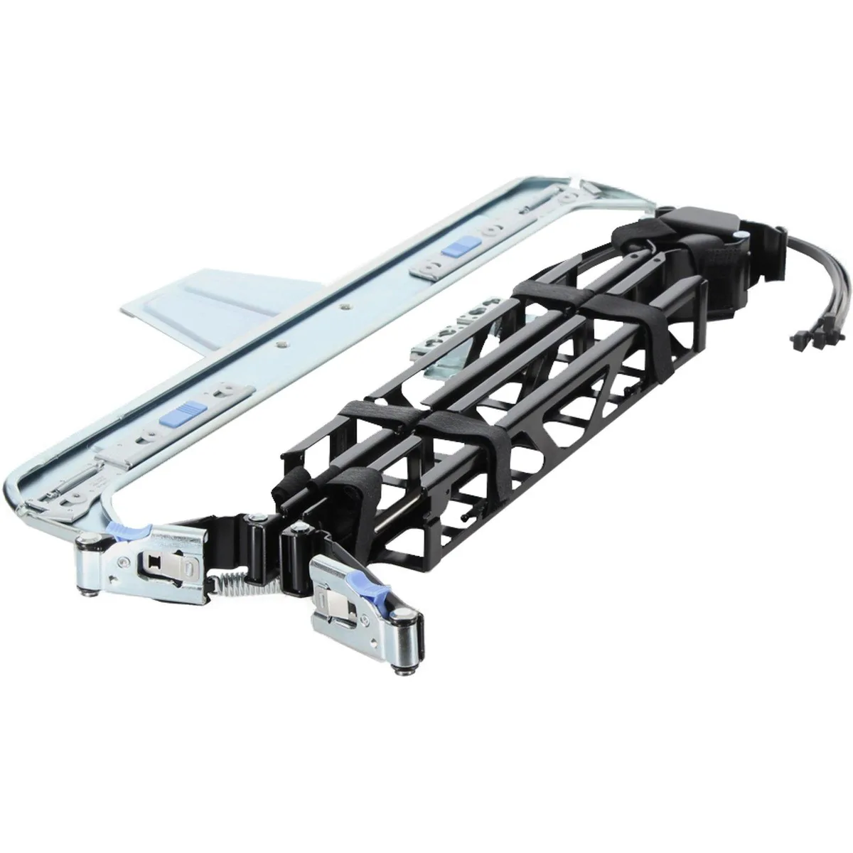 Dell PowerEdge R620 cable management kit with metal brackets and plastic guides