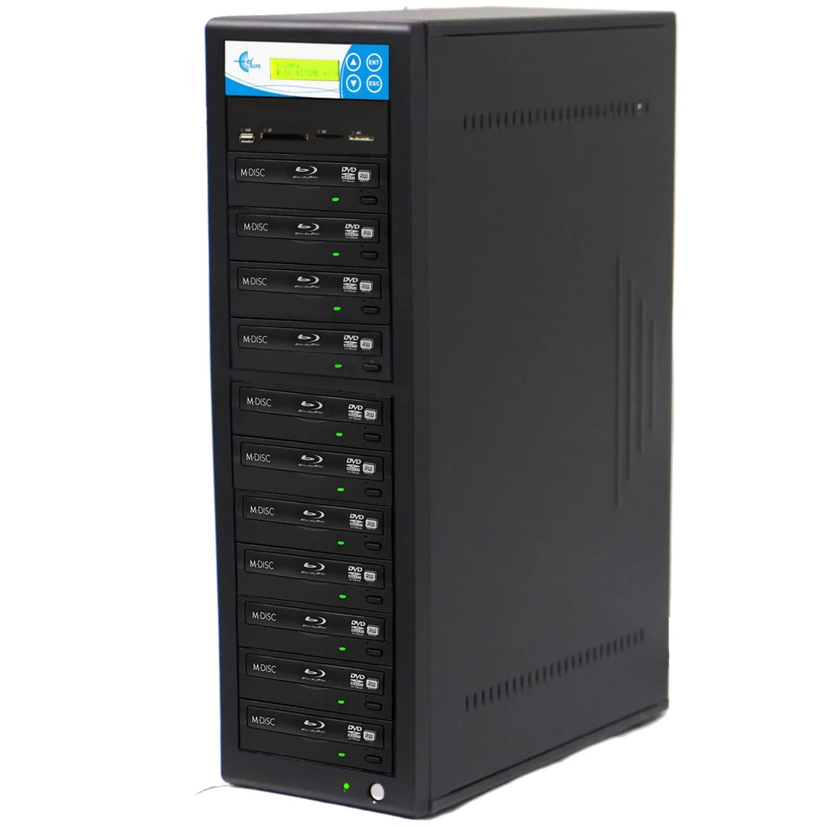 EZ Dupe, Inc. EZ Dupe, Inc. M910-SSPBD 1-to-10 Multimedia Duplicator 128M — foto del prodotto