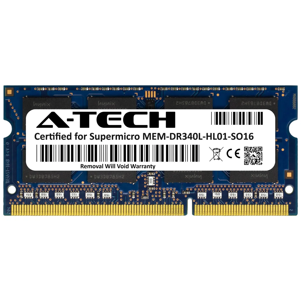 A-Tech A-Tech Supermicro Certified 4GB DDR3L 1600 CL11 1.35V SODIMM laptop RAM — 商品写真