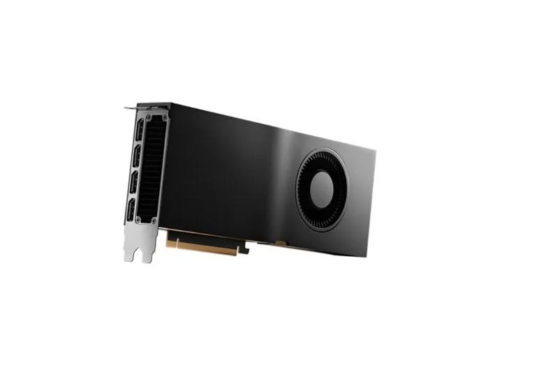 PNY Quadro RTX 4500 Ada graphics card dual slot matte black finish four DisplayPort outputs