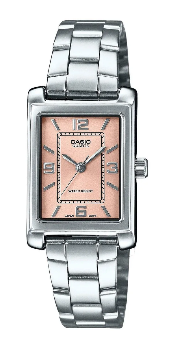 CASIO Casio Standard LTP-1234DD-4A Pink Dial Quartz Women's Watch — product photo