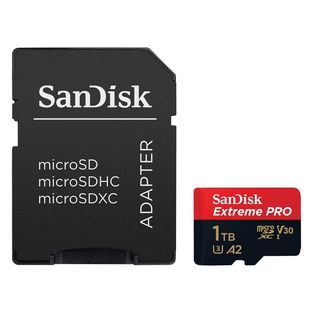 SanDisk SanDisk Extreme PRO microSDXC 1TB A2 SDSQXCZ-1T00 memory card — toote foto