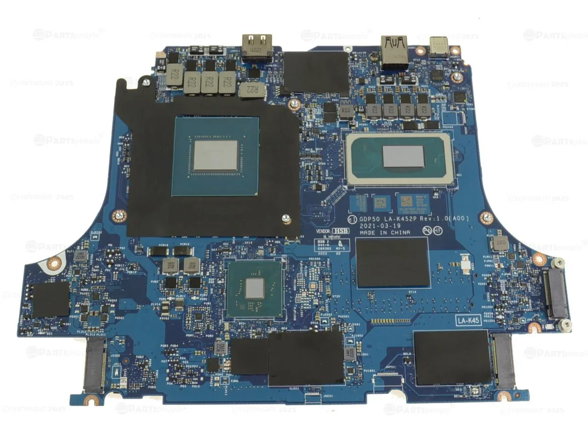 DELL DELL Alienware m15 R6 Motherboard CT8N2 i5-11400H RTX 3060 — תמונת המוצר