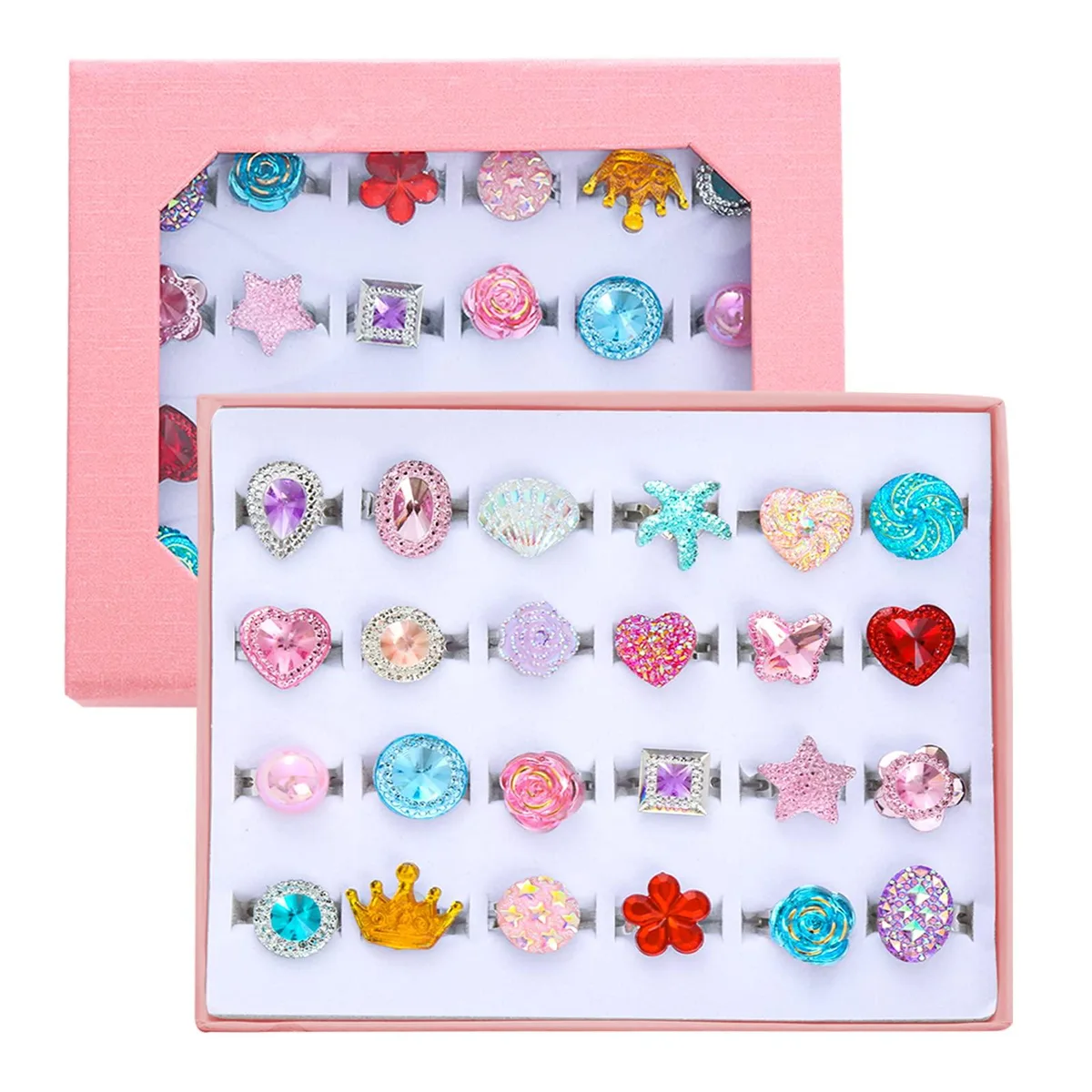 PASEMM PASEMM-02 24pcs Rings Adjustable 15.5mm — product photo