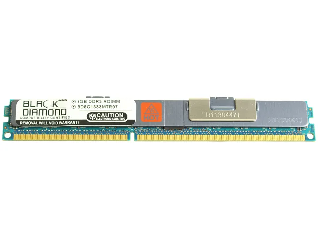 Black Diamond Memory Black Diamond Memory BD8G1333MTR97 8GB DDR3 1333 ECC Registered server RAM — product photo