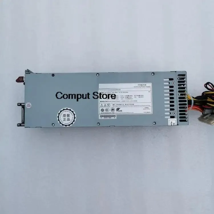 Redundant 550W server power supply unit, silver metal casing