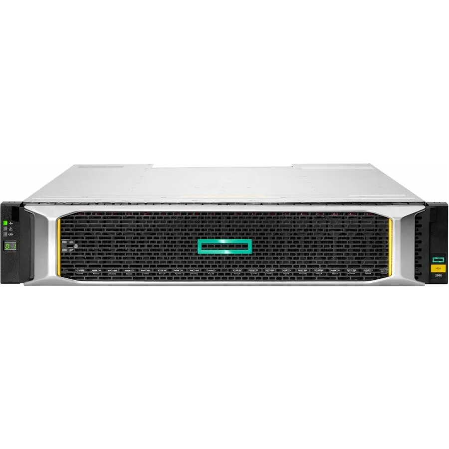 HPE HPE S2E40B rack server 12 x 1.92TB SAS SSD 2 x 4-port 10/25GbE iSCSI — product photo