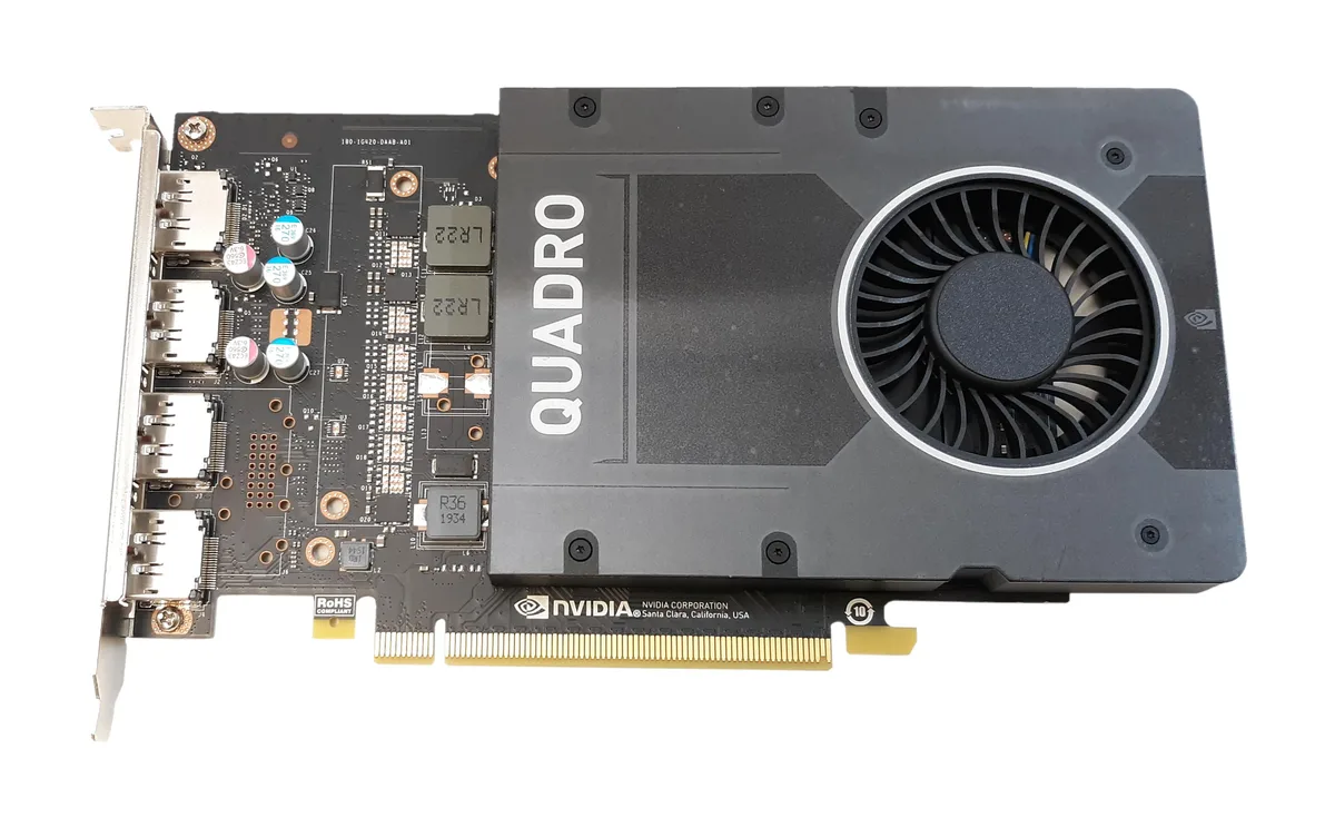 PNY Technologies, Inc. PNY Technologies, Inc. Quadro P2200 5.1 graphics card — photo du produit
