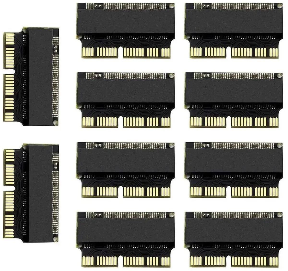 Vszerda Vszerda M.2 NVME Adapter 2280 to Apple A1465 A1466 A1398 A1502 10PCS — product photo