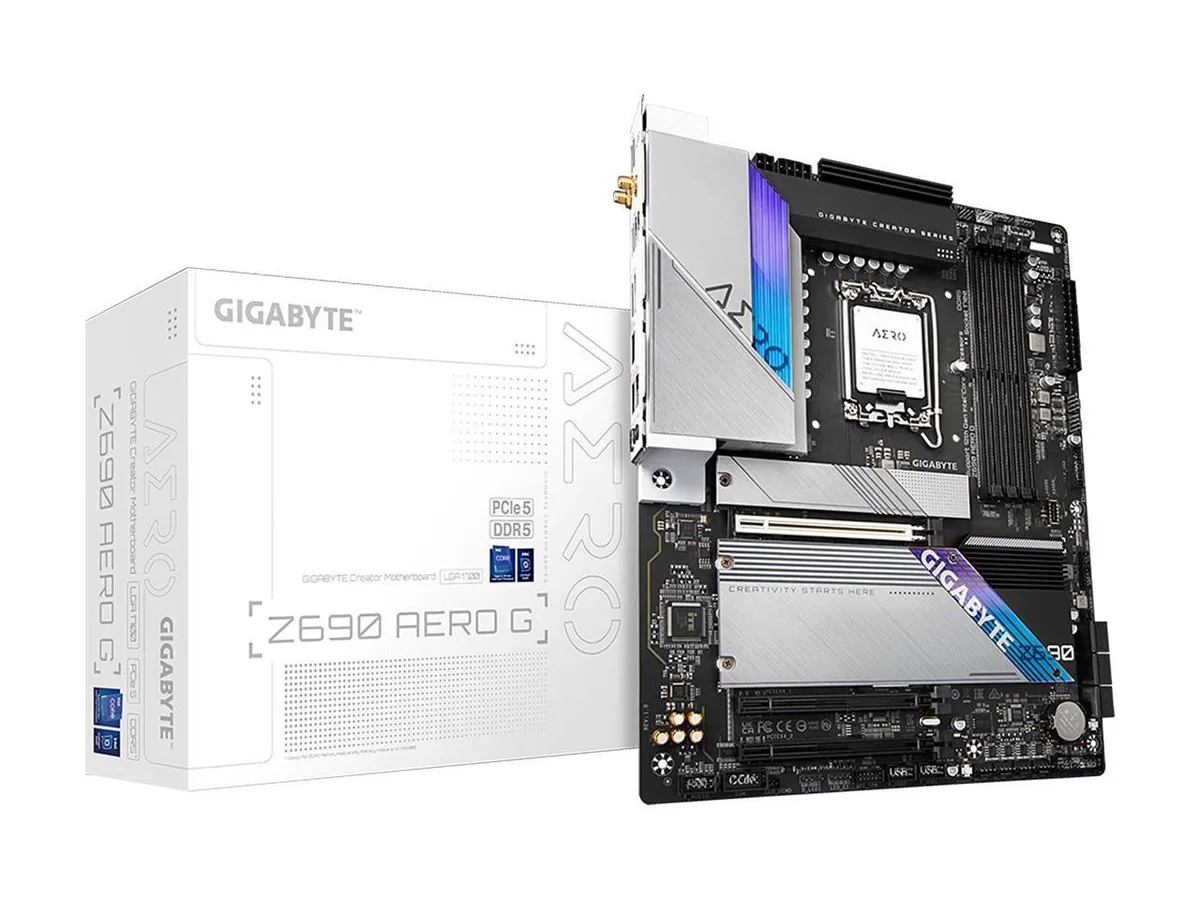 GIGABYTE GIGABYTE Z690 AERO G Intel motherboard — product photo