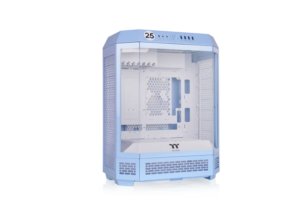 Thermaltake Thermaltake Tower 600 Hydrangea Blue PC Case CA-1Z1-00MFWN-00 — product photo