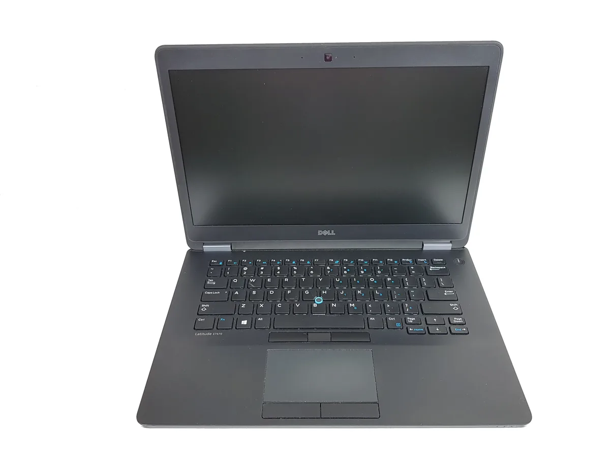 DELL Dell Latitude E7470 i5 6300U 8GB 256GB SSD 14" HD Windows 10 Pro No Webcam Backlit Keyboard — photo du produit