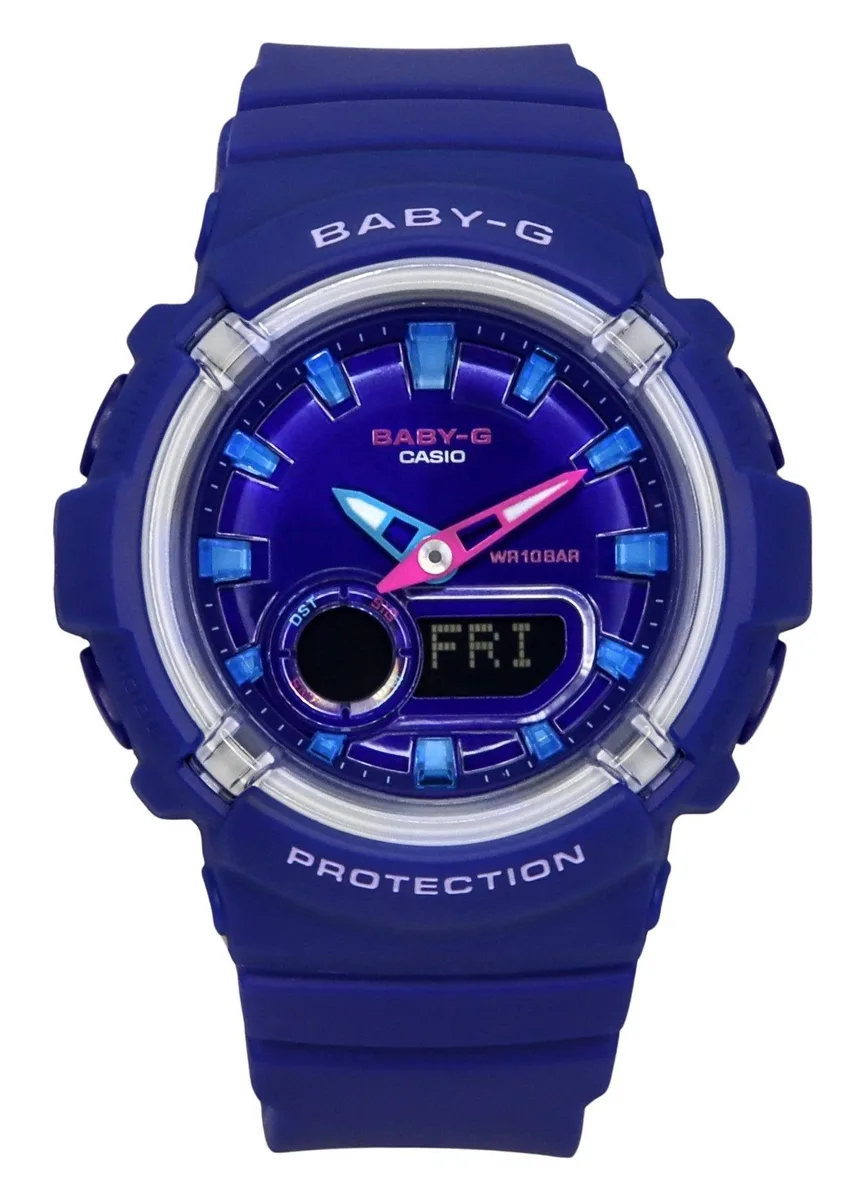 CASIO CASIO Baby-G BGA-280DN-2A Blue Dial Quartz 100M Women's Watch — product photo