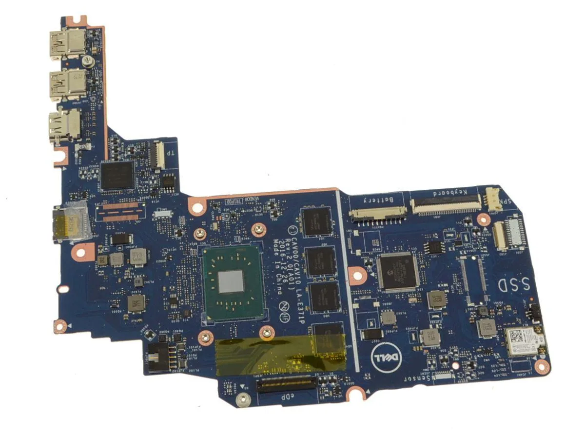 Dell Latitude 3180 motherboard with soldered Pentium N4200 processor 4GB RAM 64GB storage
