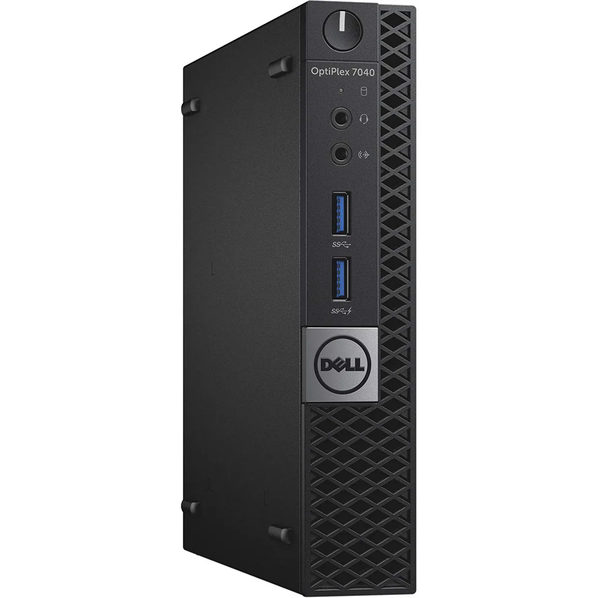 Small black Dell OptiPlex 7040 Tiny desktop computer