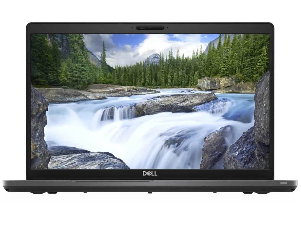 Silver Dell Latitude 5500 15.6 inch laptop closed on desk