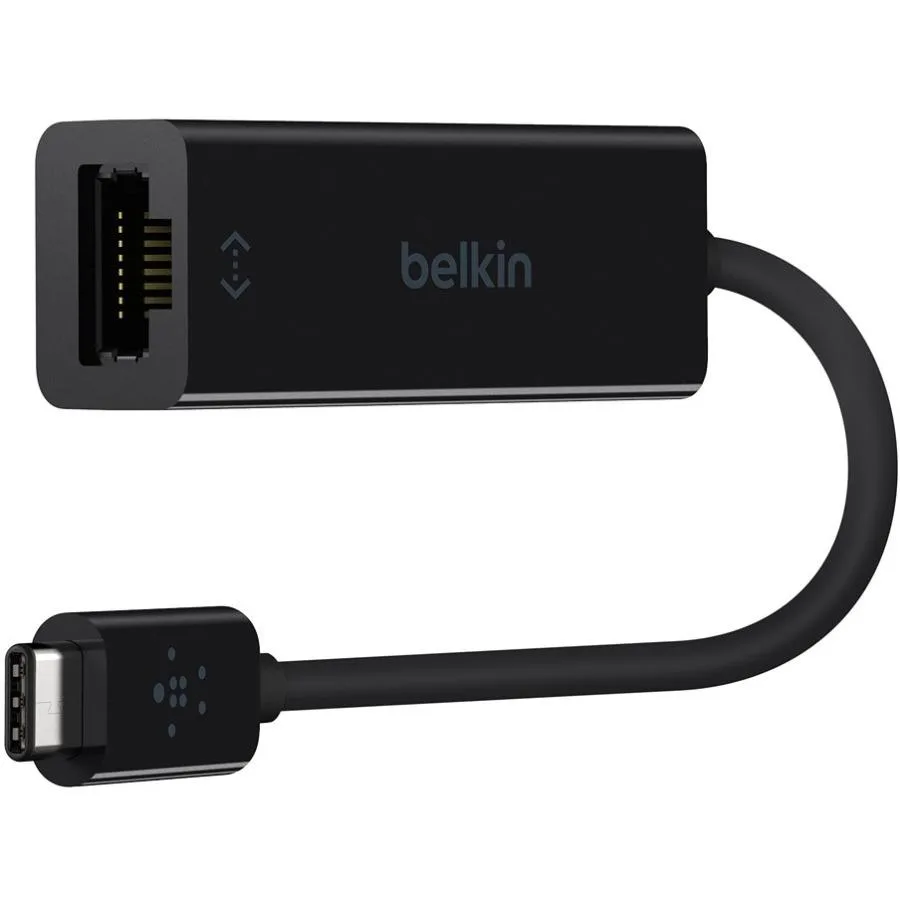 Belkin Belkin B2B145-BLK USB-C to Gigabit Ethernet Adapter network card — صورة المنتج