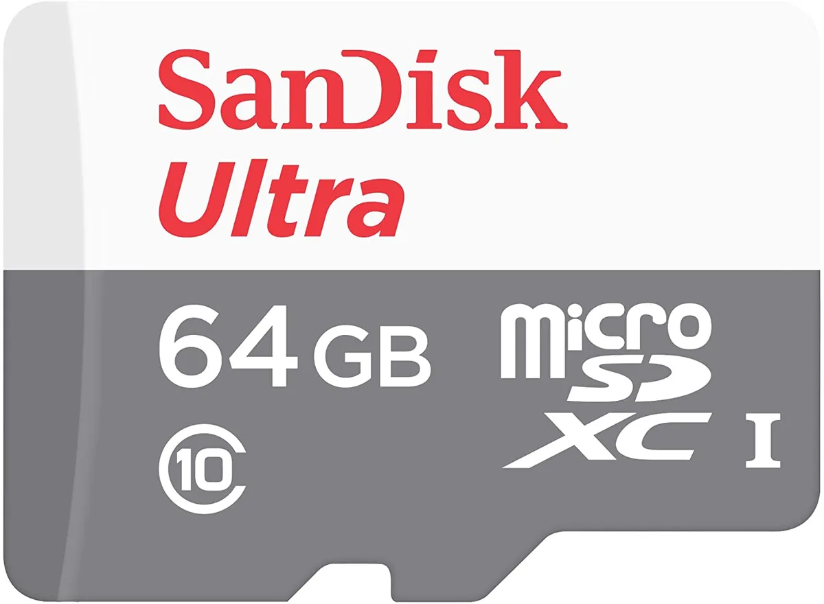 SanDisk SanDisk Ultra 64GB microSDXC Class 10 SDSQUNR-064G-GN3MN with Case — תמונת המוצר