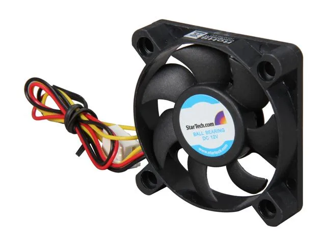 STARTECH STARTECH FAN5X1TX3 50mm Case Fan 4500 RPM 8.63 CFM 25 dBA Ball Bearing TX3 — product photo