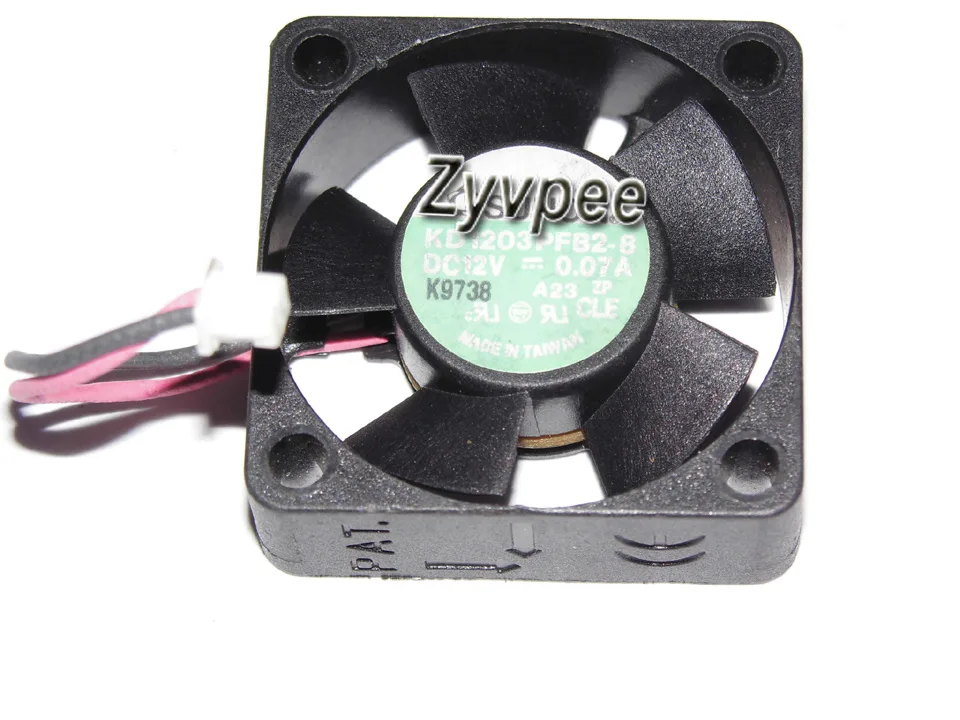 Zyvpee Zyvpee KD1203PFB2-8 30mm 12V 0.07A 2 Pin case fan — ภาพสินค้า