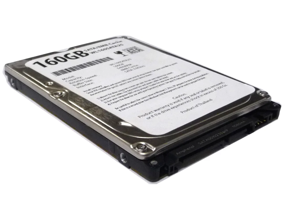 GoHardDrive GoHardDrive 160GB 2.5" 5400RPM SATA 3.0Gb/s laptop hard drive — תמונת המוצר