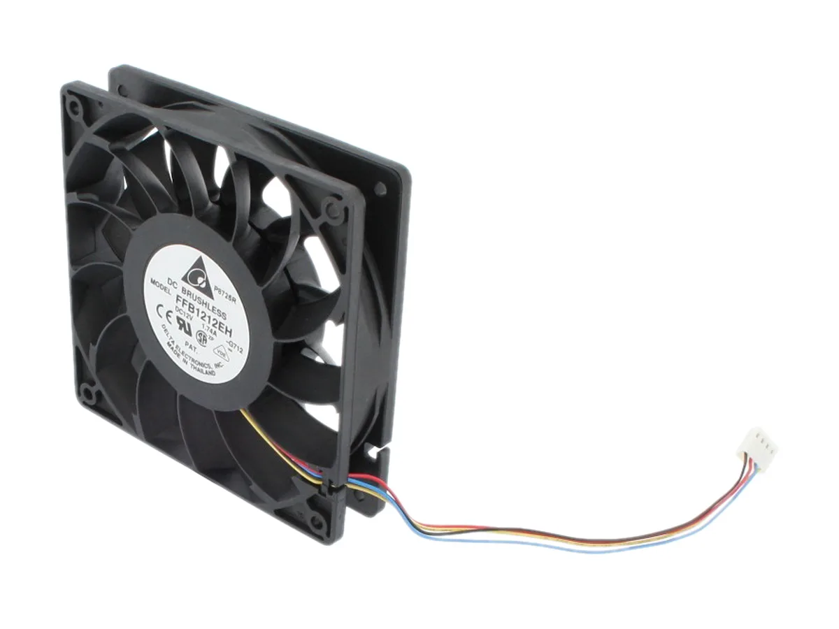 1ST PC CORP. 1ST PC CORP. FFB1212EH-PWM 120mm 25mm 4000 RPM 150.33 CFM 56.4 dBA 4-pin PWM case fan — 商品照片