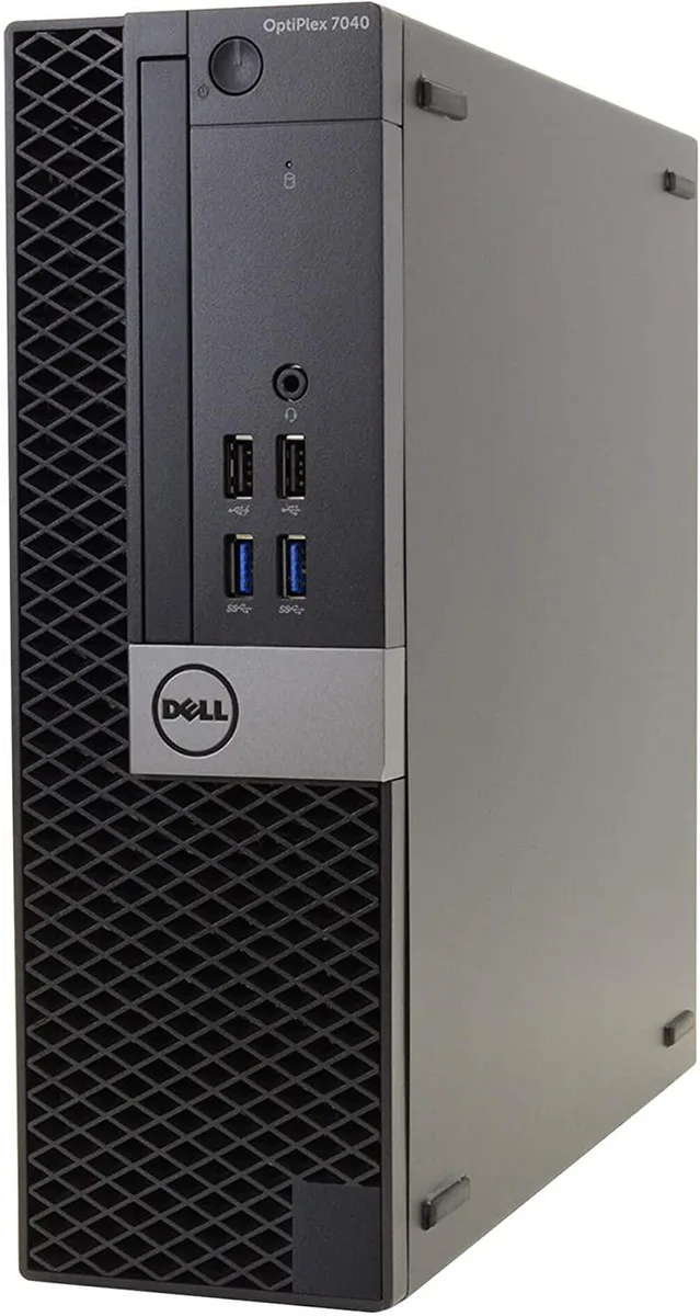 DELL DELL OptiPlex 7040 i5-6500 8GB DDR4 256GB SSD Radeon HD 1GB Tower desktop PC — preces foto