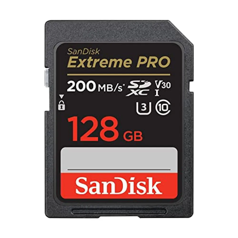 SanDisk SanDisk Extreme PRO SDXC UHS-I 128GB Memory Card — produktbilde