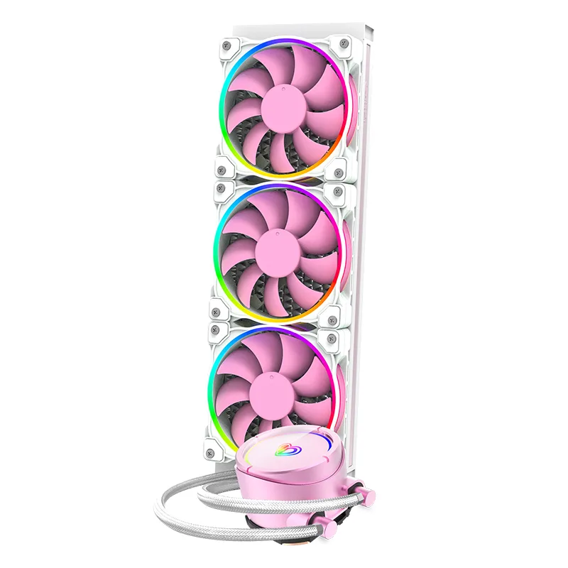 SXDOOL SXDOOL PINKFLOW 360 liquid cooler 360mm pink phantom ARGB — photo du produit