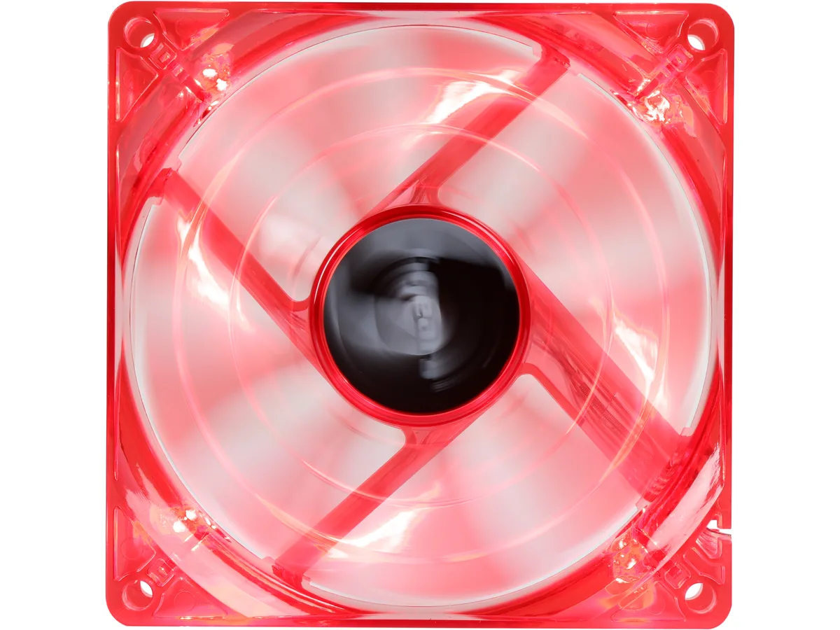 BGears BGears b-PWM 90 Red 90mm case fan 500-4000 RPM 88 CFM 39 dBA 2 Ball — produktfoto