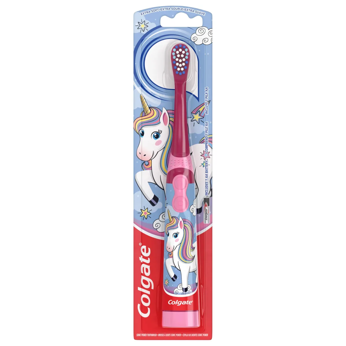  Colgate Kids Battery Powered Toothbrush Unicorn 1 Pack — product photo