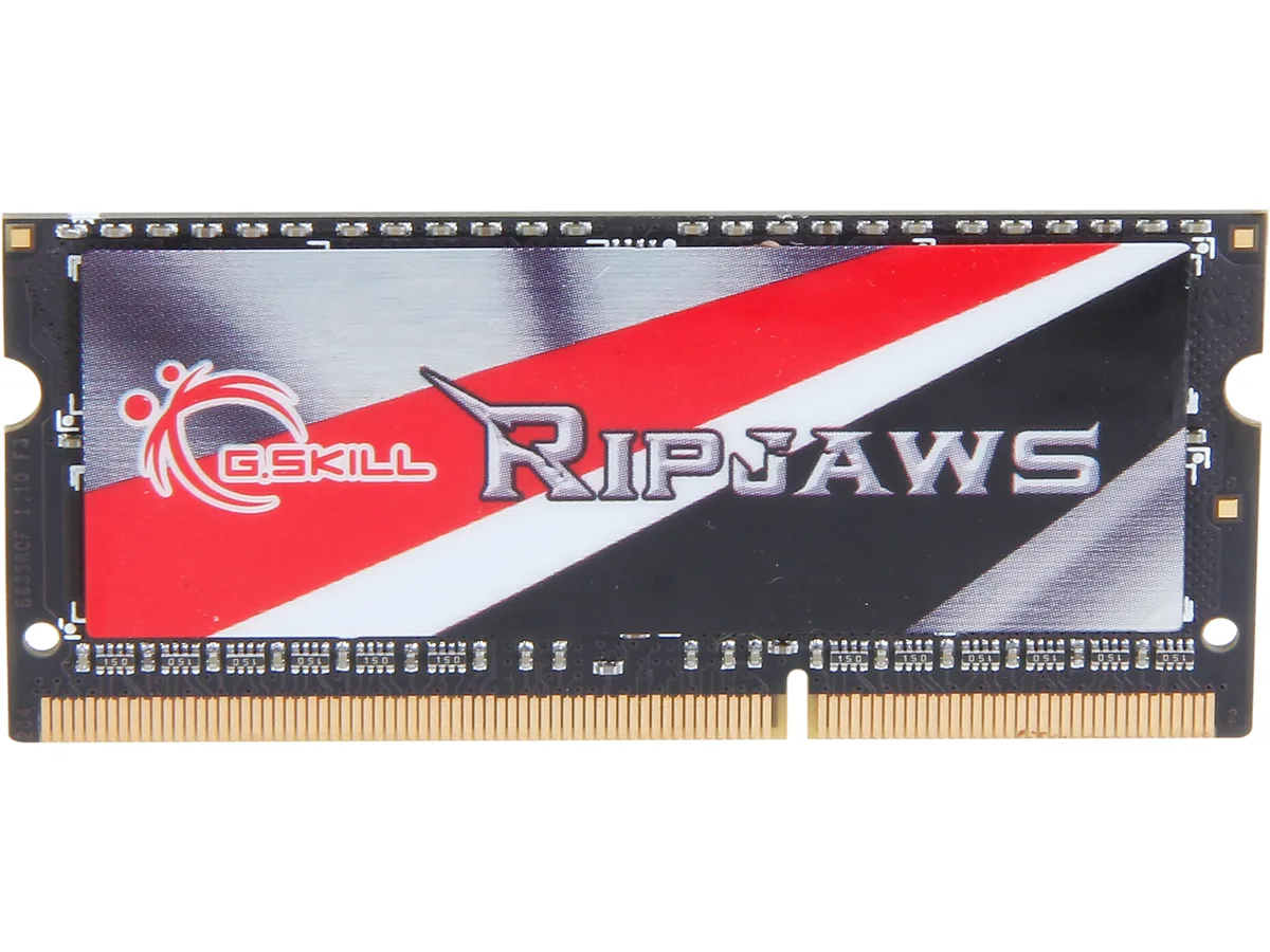 G.SKILL G.SKILL F3-1600C11S-8GRSL Ripjaws 8GB DDR3L 1600 CL11 1.35V laptop RAM — product photo
