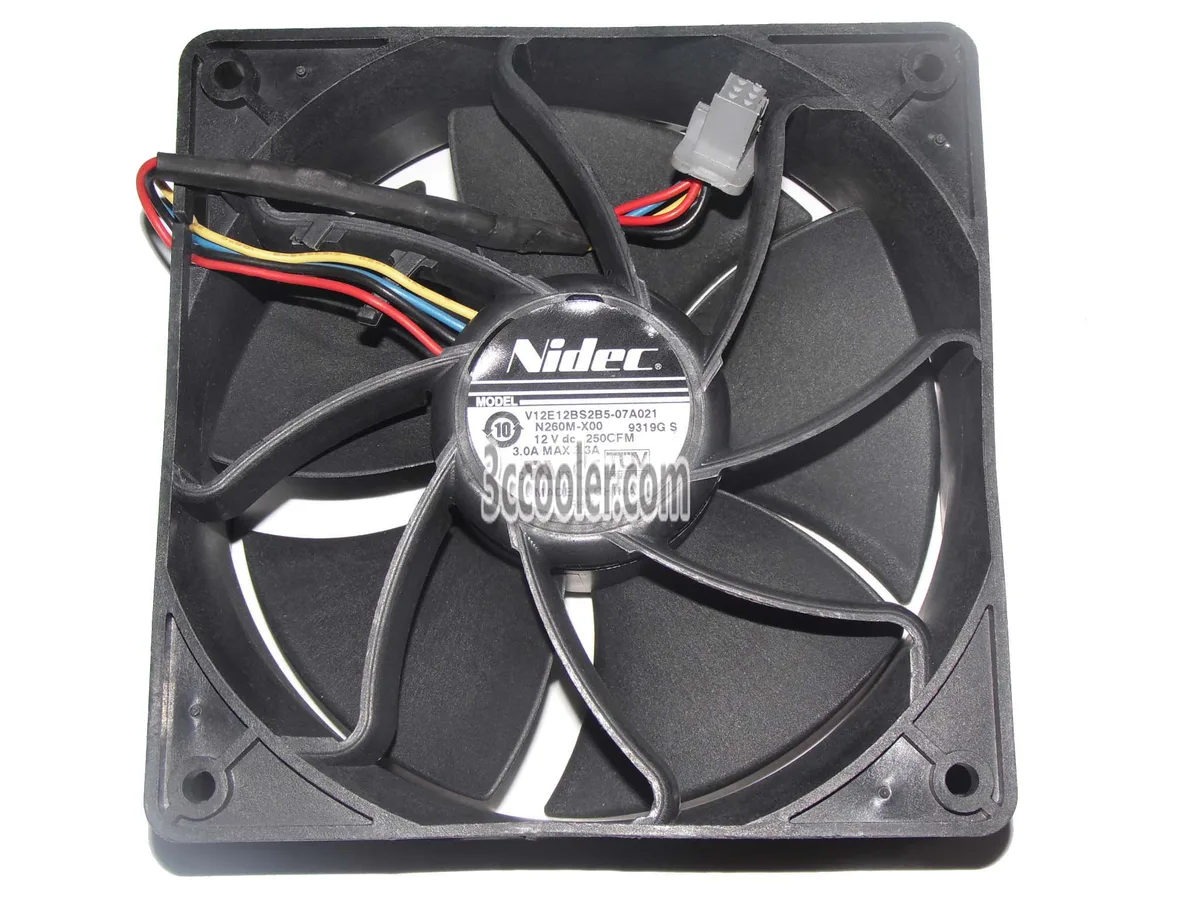 OEM Industries OEM Industries V12E12BS2B5-07A021 HF104-A00 12038 12V 3.0A 4 Pin CPU cooler — photo du produit