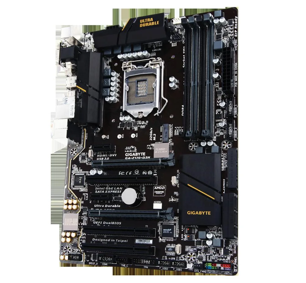 GIGABYTE GIGABYTE GA-Z170-D3H Intel motherboard — product photo