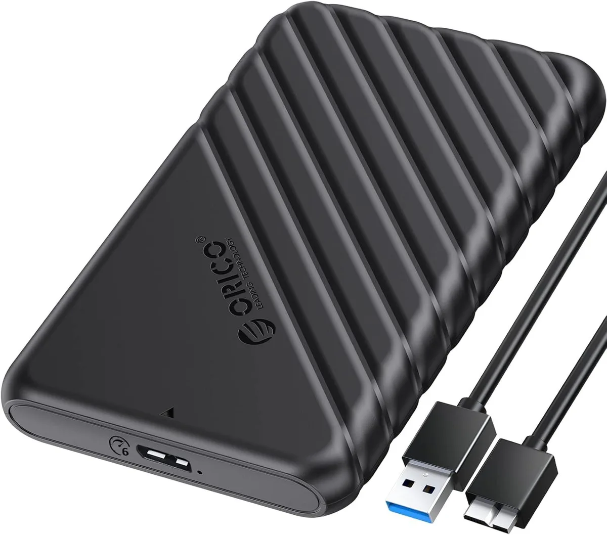Orico Orico 25PW1-U3 2.5" SATA drive enclosure USB 3.0 Black — Produktfoto