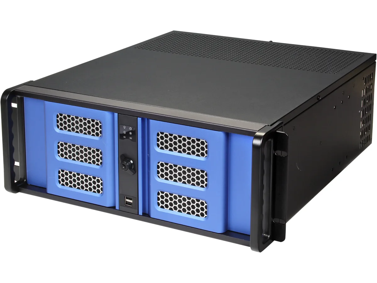 iStarUSA Inc. iStarUSA Inc. D-400SE 4U Rackmount Server Chassis — 商品写真