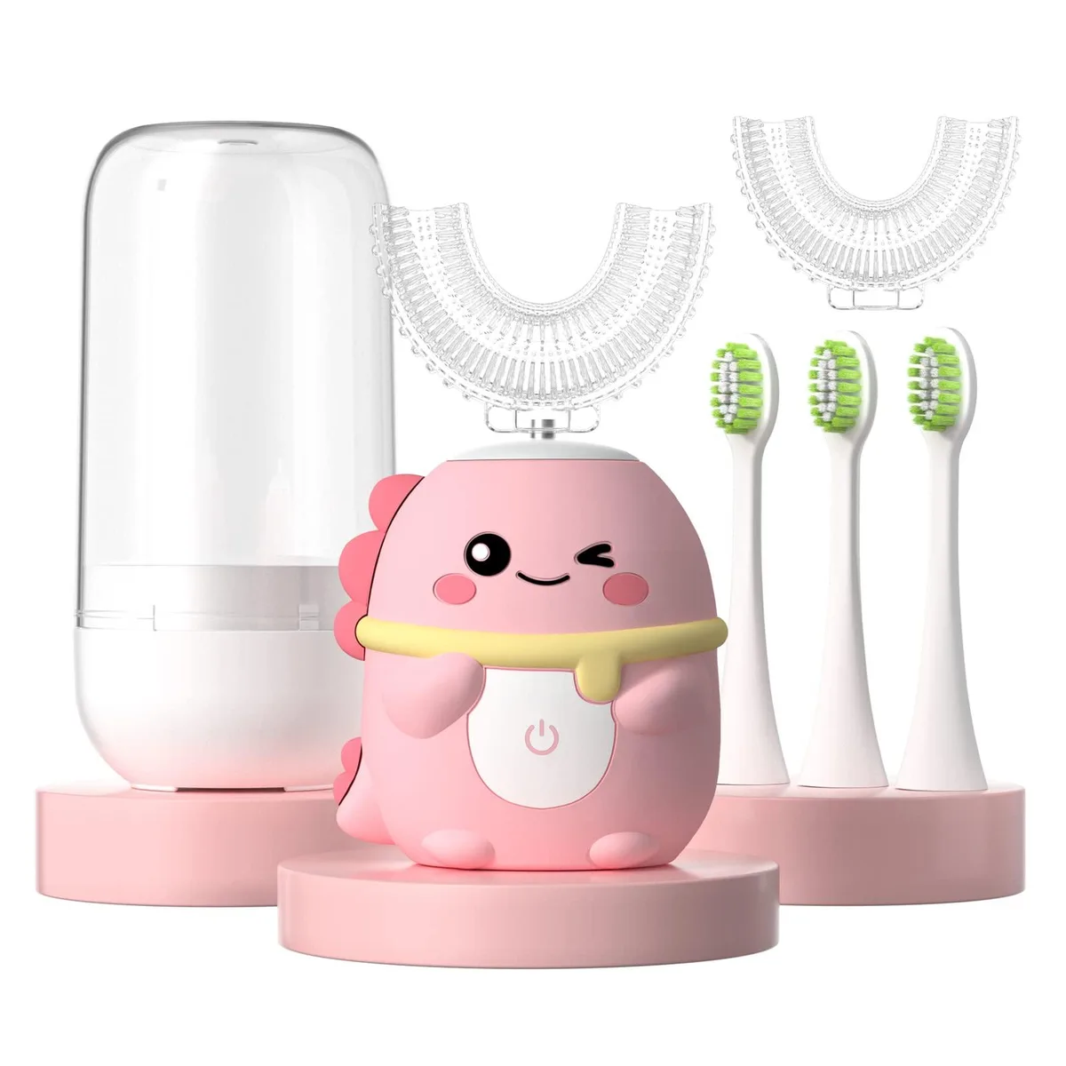  ROG-STRIX-RTX3060-O12G- Kids Electric U Shaped Toddler Auto Sonic Toothbrushes 5 Brush — product photo