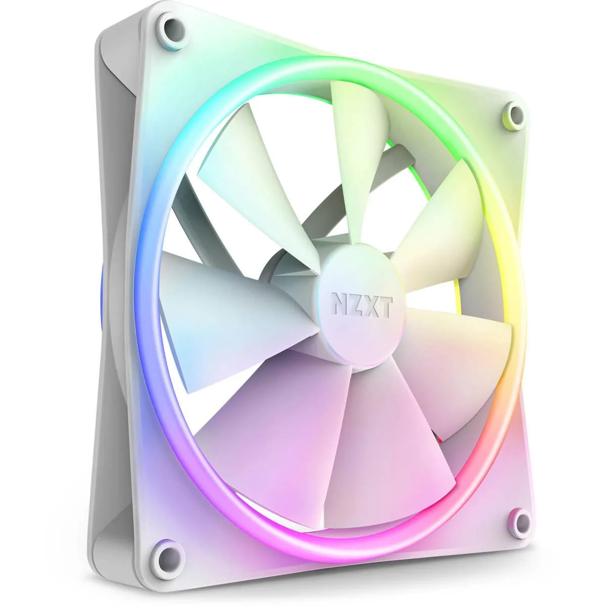 NZXT NZXT RF-D14SF-W1 140mm RGB case fan (White) — 제품 사진