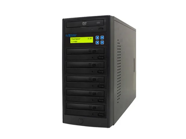 PlexCopier PlexCopier PLEX-S5T-DVD-BK 1 to 5 DVD duplicator 24X SATA — 제품 사진