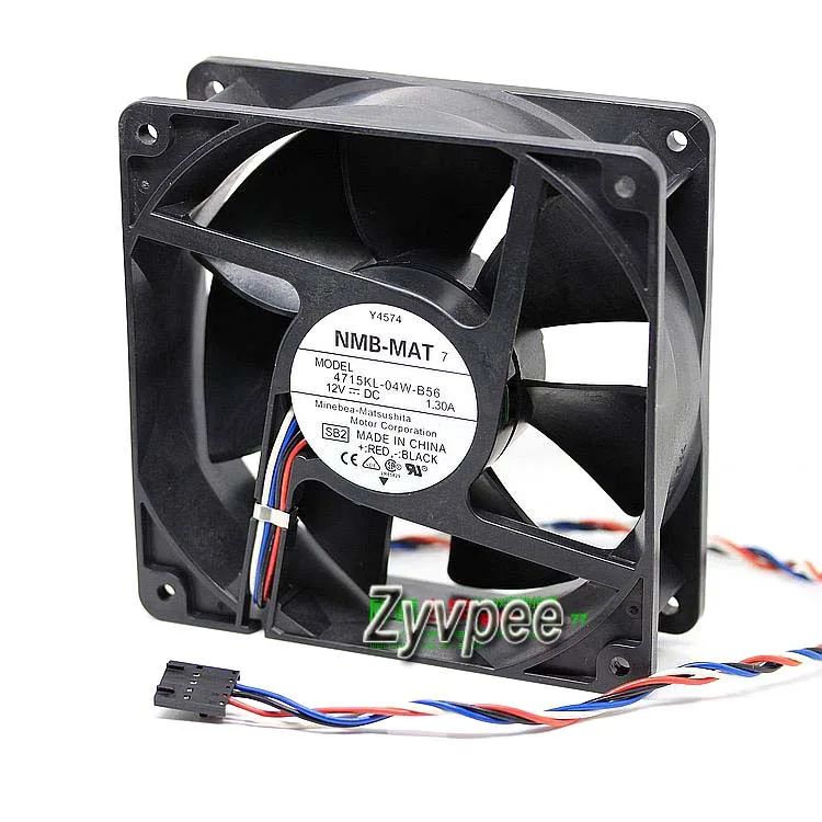 Zyvpee Zyvpee 4715KL-04W-B56 120x38mm 4-pin server case fan — 商品写真