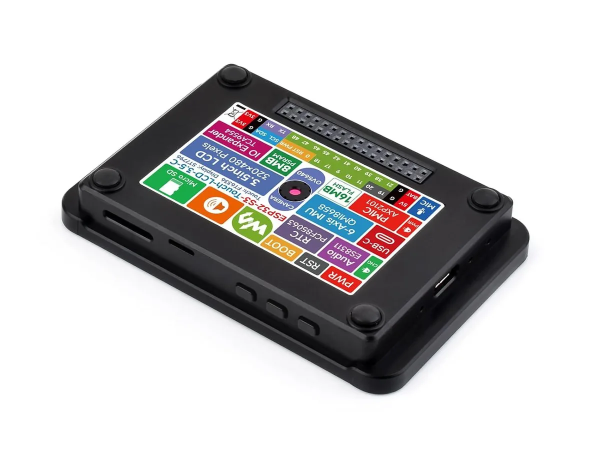 LORDWORLD LORDWORLD ESP32-S3 3.5inch Capacitive Touch Display Development Board with Case — 제품 사진