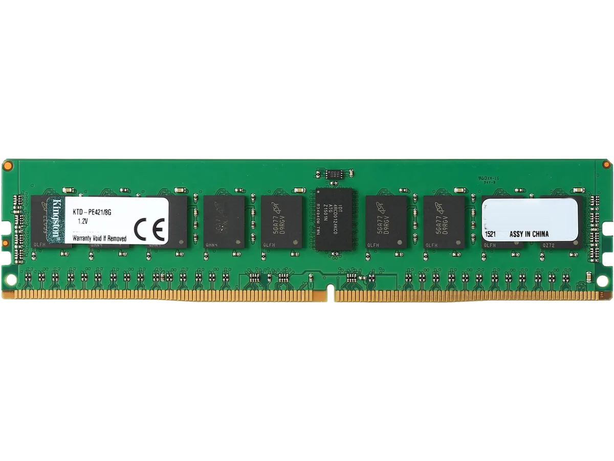 Kingston Technology Corp. Kingston Technology Corp. KTD-PE421/8G 8GB DDR4 2133 ECC Registered Server RAM — صورة المنتج