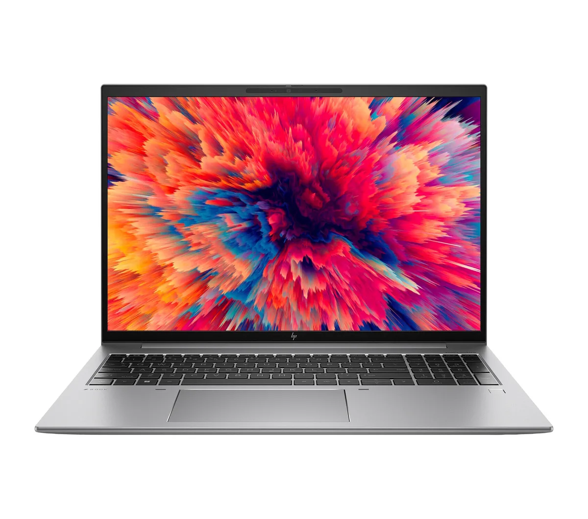 Gray HP ZBook Firefly 16 G9 laptop, 16 inch non-touch FHD screen, thin light chassis