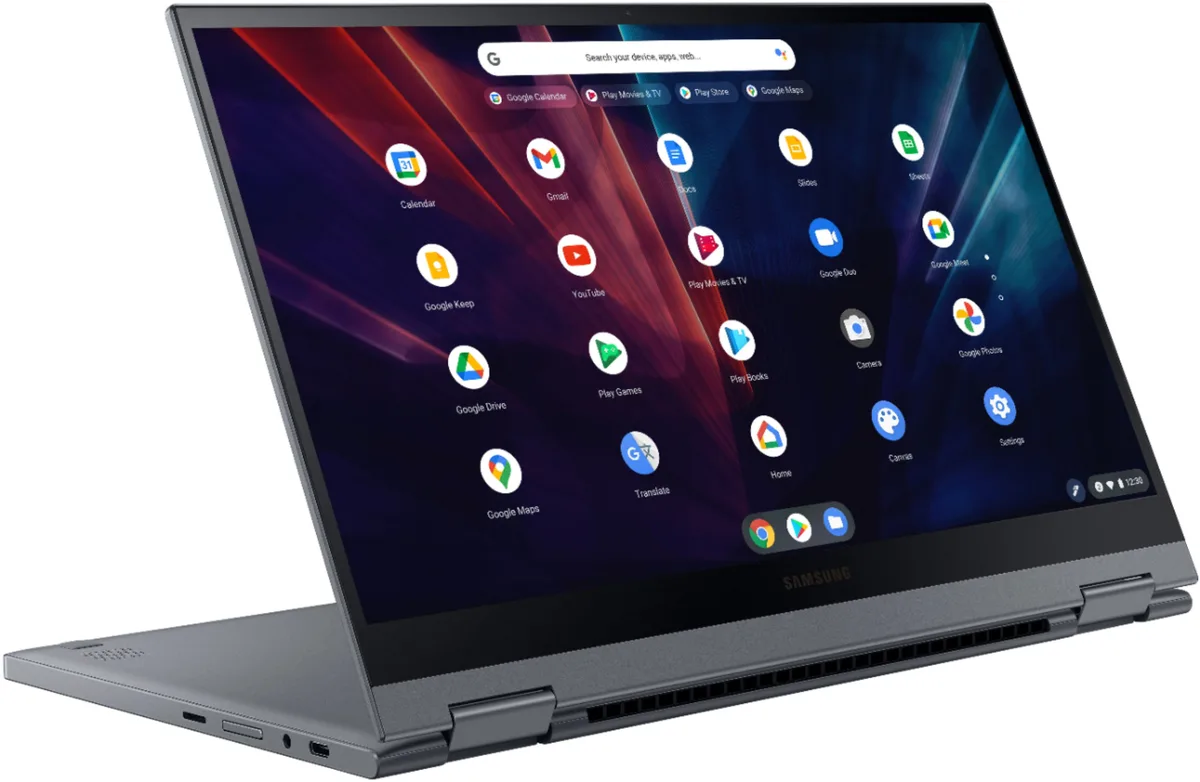 SAMSUNG SAMSUNG XE530QDA-KB1US Chromebook 13.3" QLED 8GB 128GB Mercury Gray — صورة المنتج