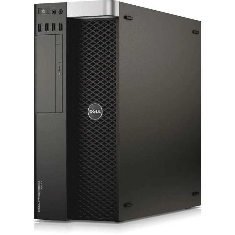 DELL DELL Precision 3610 Tower Xeon E5-1620 v2 3.7GHz 16GB DDR4 ECC 512GB SSD 2TB HDD FirePro W5000 2GB Desktop PC — photo du produit