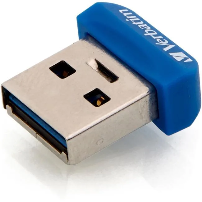 VERBATIM VERBATIM 98710 Store 'n' Stay Nano 32GB USB 3.0 Flash Drive Blue — foto del producto